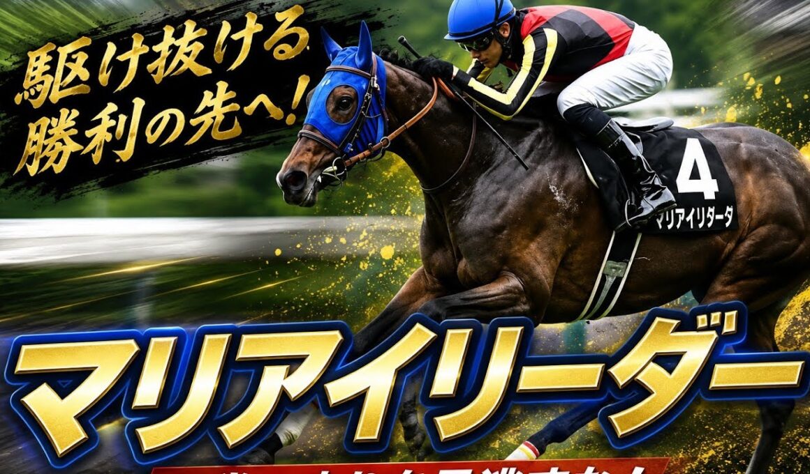🏇🔥 マリアイリダータがバーデンバーデンカップを圧勝！✨ エリザベス女王杯制覇へ期待高まる🌸🏆