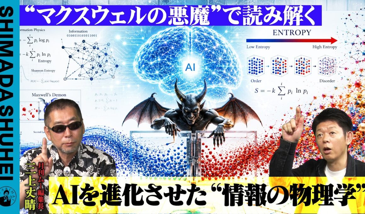 "マクスウェルの悪魔”で読み解く　AIを進化させた"情報の物理学”
