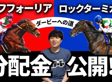 【一口馬主】出資馬の賞金と分配金！エフフォーリア＆ロックターミガンの日本ダービーと東京ダービーまでの道のりを振り返ります！