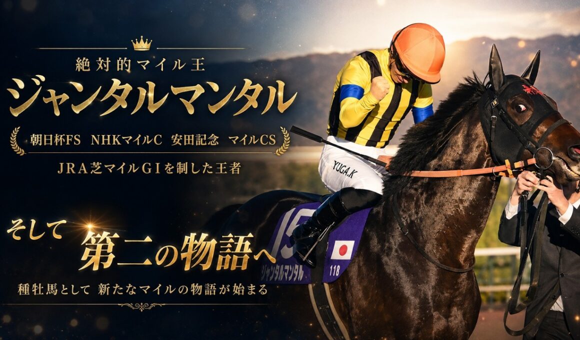ジャンタルマンタル現役引退 川田将雅が信じ続けたマイル王の軌跡【競馬】