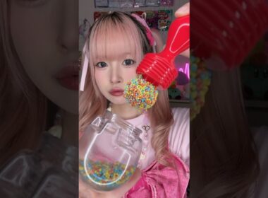 ボスベイビーキャンディ食べてみた🍼#shorts #asmr #food #sweet #snacks #eating #お菓子 参考💗→ jjangtakuさん風に食べたよ💞