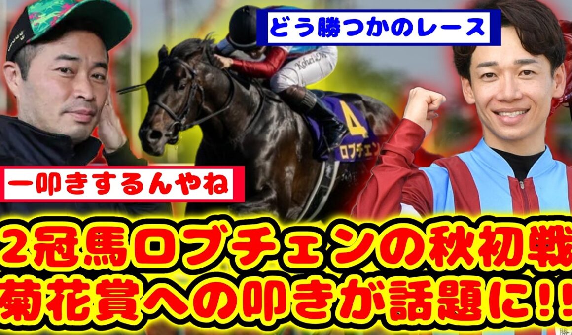 【競馬】2冠馬ロブチェン 秋は菊花賞前に叩きでトライアルレース出走が話題に！！【競馬反応集】