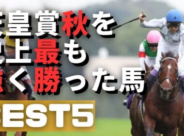 天皇賞秋強い勝ち方ランキング 2024年度版　#天皇賞秋2024