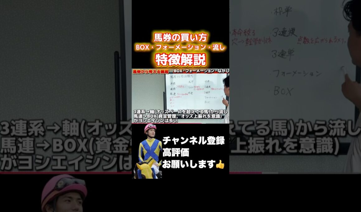 【競馬】馬券の種類はどれがいい？#菊花賞