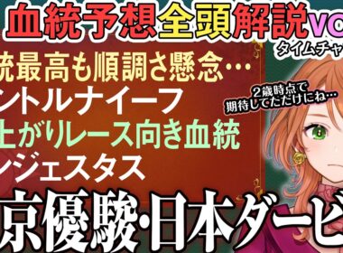 #東京優駿 #日本ダービー 2026 青葉賞と京都新聞杯の明確な違い…でもコンジェスタスの不安 全馬血統解説vol.3 #四条大学血統ゼミ🏇🧬
