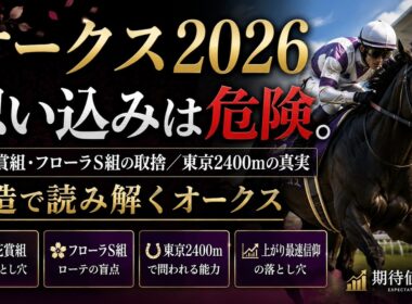 【オークス2026】思い込みは危険。構造で読み解く東京2400m