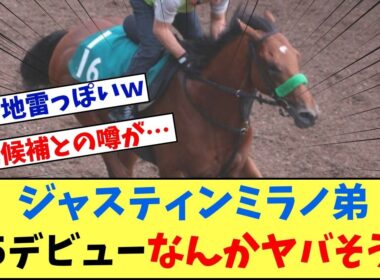 【2歳新馬】「ジャスティンミラノの半弟ジャンゴッド！7･5に小倉デビューもなんかヤバそう…」に対する競馬に役立つまとめ