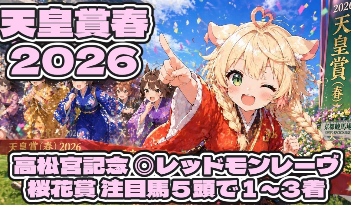 【天皇賞春2026】注目馬紹介