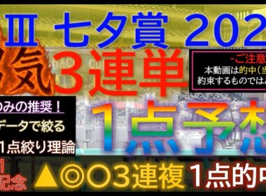 宝塚記念3連複1点的中！【男気1点】七夕賞2026～究極3連単1点絞り理論 #競馬 #競馬予想 #七夕賞 #七夕賞2026 #七夕賞予想 #サヴォーナ #穴馬 #データ #jra