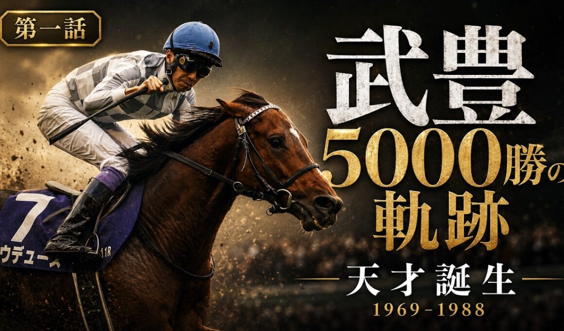 武豊はこうして「天才」になった｜5000勝ドキュメンタリー第一話（1969-1988）