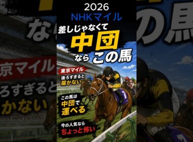 NHKマイル、差しじゃなく中団です #NHKマイルC #競馬
