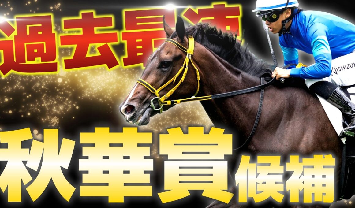 【過去最速】秋華賞も夢ではない大物候補