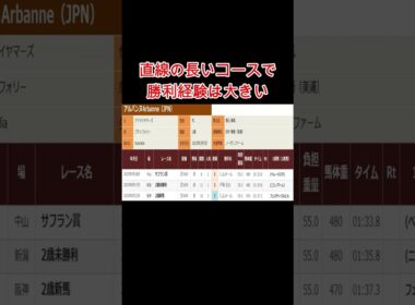 アルバンヌ編！阪神ジュベナイルフィリーズ2025解説！阪神デビュー戦で敗れた相手は後の重賞勝ち馬でありまだ底を見せていない！新潟の直線長いコースも経験し阪神外回りコースも問題なく走れる！