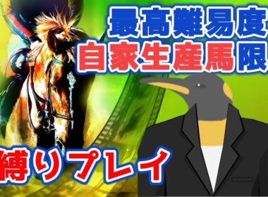 【初見歓迎】久々すぎる。最高難易度・縛りプレイで国内G1完全制覇を目指す！！ #09【コーエーテクモ Winning Post 10 2026】