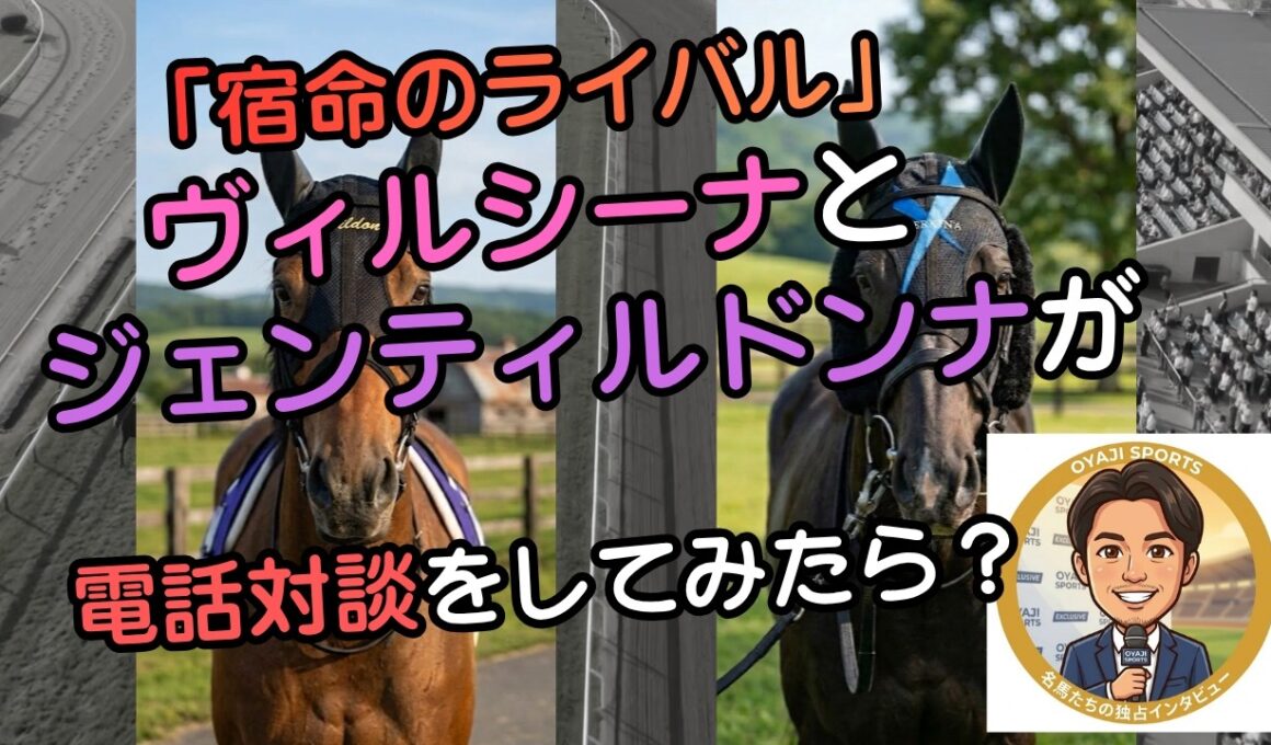 ジェンティルドンナとヴィルシーナのバチバチ女子会。品格あふれるお嬢様言葉なのに…内容が野蛮すぎる件w #ジェンティルドンナ #ヴィルシーナ #競馬 #名馬 #ウマ娘
