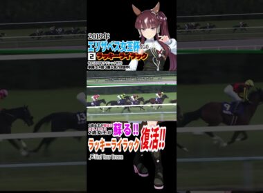ラッキーライラック 2019年エリザベス女王杯 約2年ぶりGI勝利 #競馬 #クリストフスミヨン #ウマ娘