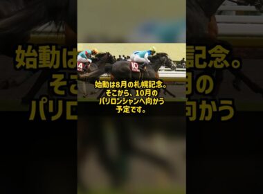 アドマイヤテラが凱旋門賞へ 天皇賞3着馬が欧州最高峰に挑む #Shorts