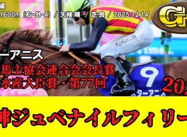 【競馬】 阪神ジュベナイルフィリーズ 2025 / スターアニス