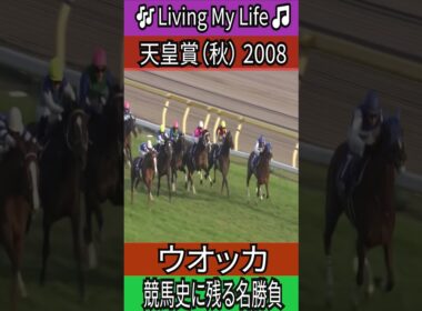 競馬史に残る名勝負 【天皇賞（秋） 2008】 ウオッカ #天皇賞秋 #ウオッカ #ウォッカ
