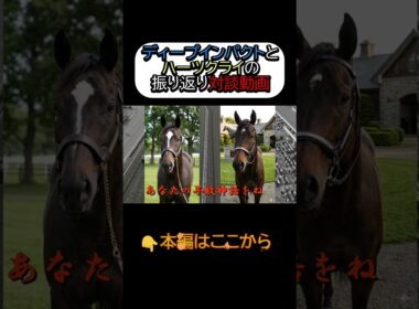 ハーツクライとディープインパクトが有馬記念振り返り対談してみた件 #ディープインパクト #ハーツクライ #有馬記念 #競馬 #ウマ娘