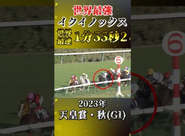 イクイノックス【2023年天皇賞・秋(GI)】#競馬 #shorts #天皇賞秋 #イクイノックス