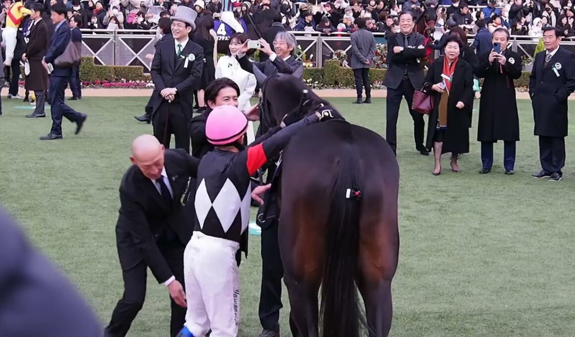 ホープフルステークス　岩田パパ、アスクエジンバラに愛注入。#アスクエジンバラ　#岩田康誠