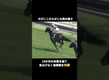 無傷の3連勝 モンローウォーク秋華賞へ【まだ底を見せない】骨折で10か月離脱→復帰2連勝。父キズナの3歳牝馬が目指すは10月の秋華賞。#Shorts #競馬 #モンローウォーク #秋華賞 #キズナ産駒