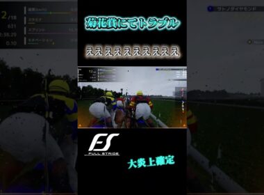 菊花賞にてとんでもない大事件が　【フルストライド FullStride】 #競馬