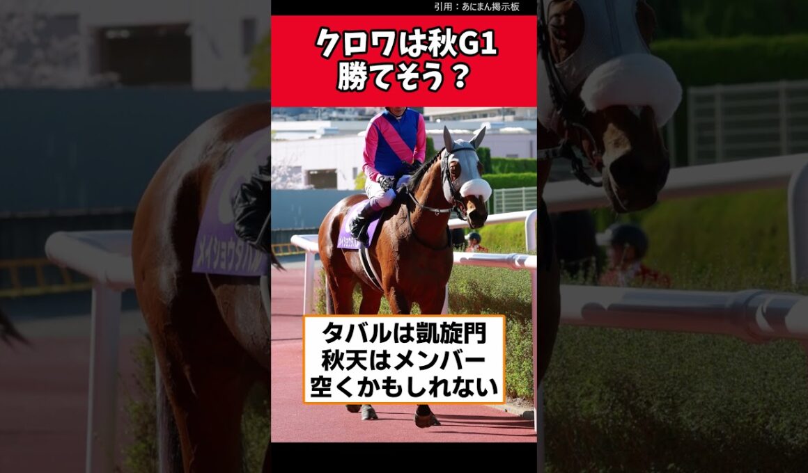 クロワは秋G1勝てそう？【競馬反応集】　#クロワデュノール