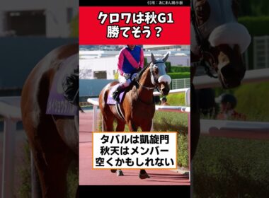 クロワは秋G1勝てそう？【競馬反応集】　#クロワデュノール