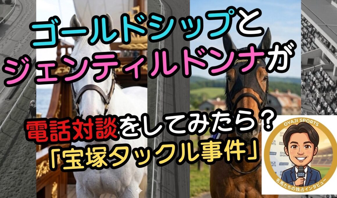 ゴールドシップとジェンティルドンナが宝塚記念の激突を語ったら、ゴルシがガチで激走した「ウブすぎる理由」が発覚した件ｗ