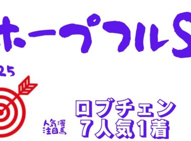 【ホープフルステークス2025】データ分析｜得意なはずの2歳GⅠ今年未勝利・・・最後くらい！当てて終わろう！2歳GⅠ！渾身のデータ推奨馬