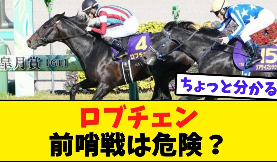 ロブチェン、神戸新聞杯は負けそう…でも菊花賞は普通に勝ちそう【競馬反応集】