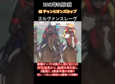 チャンピオンズカップ2018 ルヴァンスレーヴが単勝オッズ1.9倍の人気に応えてV!!同レース史上4頭目の3歳馬での制覇‼︎#競馬#ルヴァンスレーヴ#デムーロ#チャンピオンズカップ#shorts