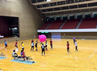 うどん県チャンピオンズカップ　男子7試合目　キンボールスポーツ
