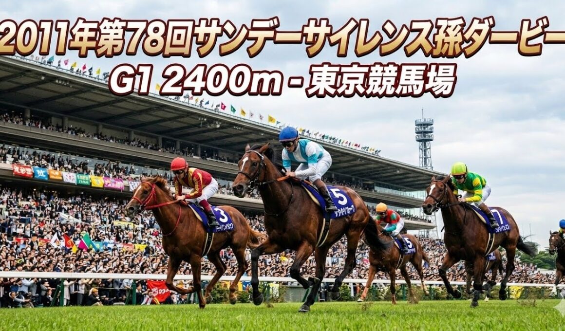 2011年第78回東京優駿日本ダービー(サンデーサイレンス孫ダービー)