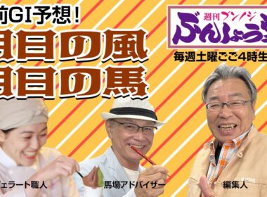 【阪神ジュベナイルフィリーズ】週刊ブンノジぶんしょう堂　GI直前！明日の風　明日の馬