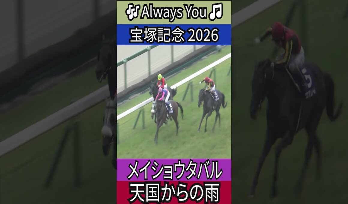 天国からの雨【宝塚記念 2026】 メイショウタバル #宝塚記念 #ゴールドシップ #メイショウタバル