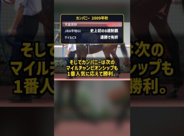 8歳の秋にようやく届いたGI そのまま2つ勝って去った男 カンパニー #Shorts