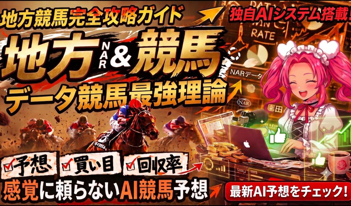 【8/2 生配信】高知黒潮菊花賞まで｜2場全レースをAIがデータ解説【地方競馬LIVE】