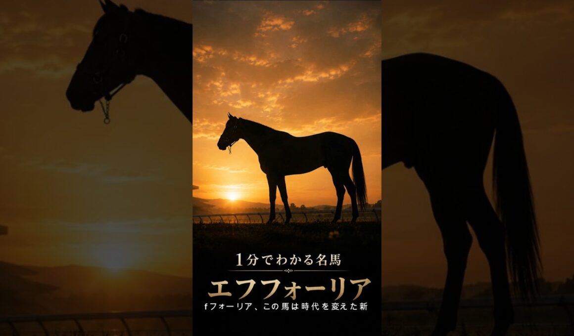 【1分でわかる名馬】エフフォーリア｜時代を変えた王者 #競馬 #エフフォーリア