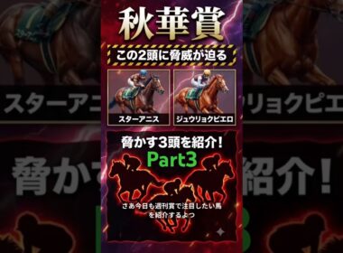 【競馬】秋華賞で注目したい馬Part3