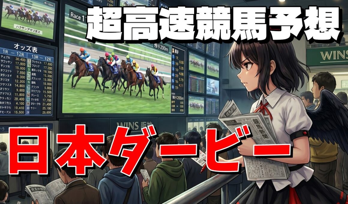 【ゆっくりじゃない東方】東京優駿（日本ダービー）2026【射命丸文の超高速競馬予想】