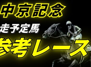 【中京記念2026】参考レース