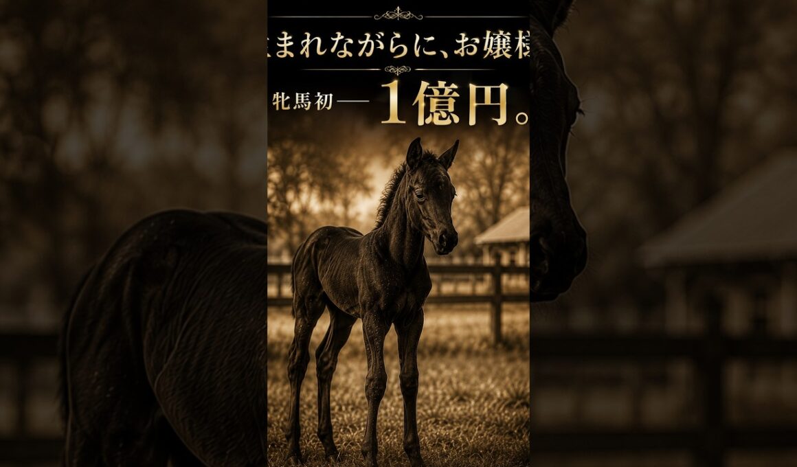 牝馬初の1億円。「お嬢様」はやがて黒い弾丸になった――【心に残る名馬たち】