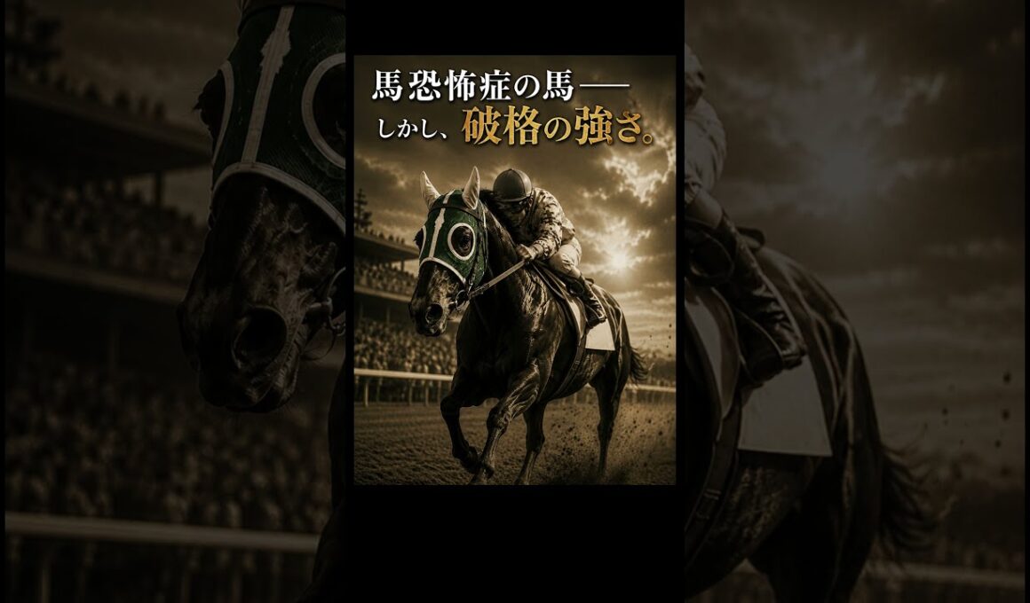 馬が怖いのに春二冠!? 逃げて、逃げて、逃げまくった怪物のお話