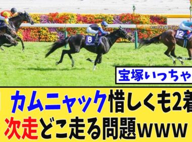 【ヴィクトリアマイル】カムニャック距離適性の差で2着…次走どこ走る問題ｗｗｗ【競馬反応集】