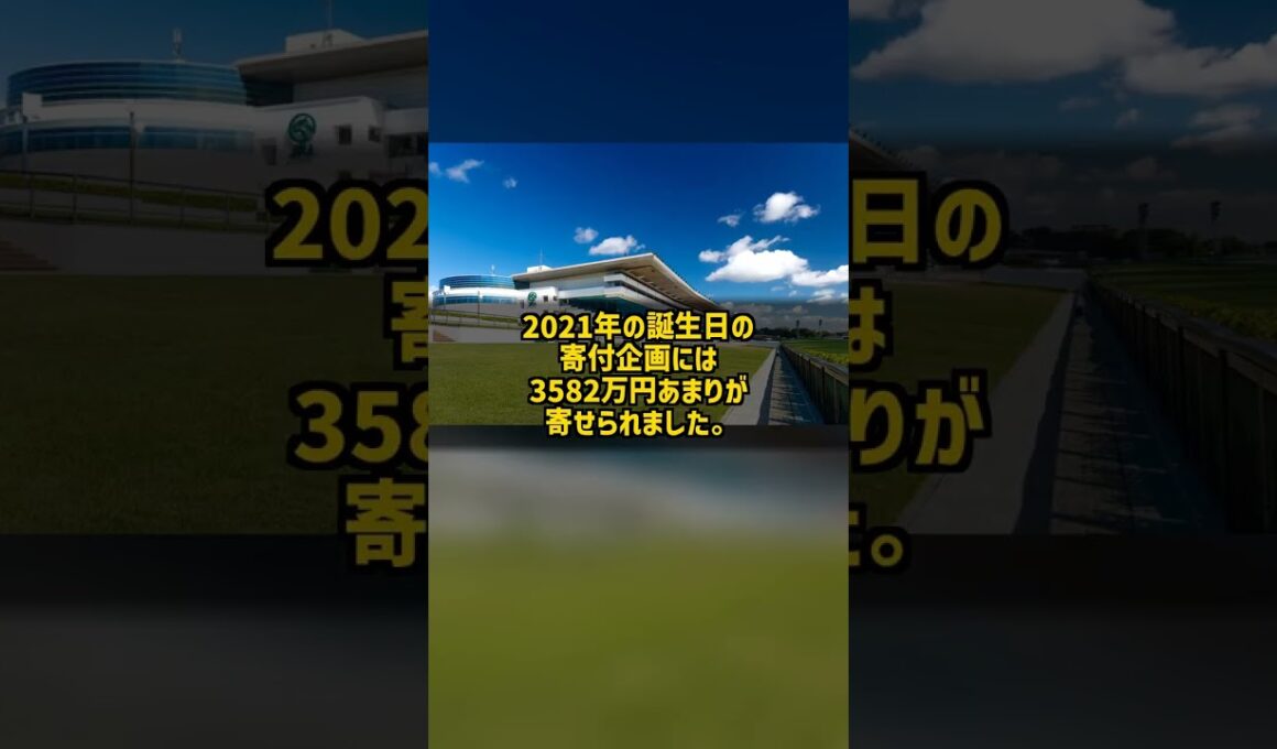 GIは0勝、有馬記念は3着3回。なぜナイスネイチャの誕生日に3582万円が集まったのか #Shorts