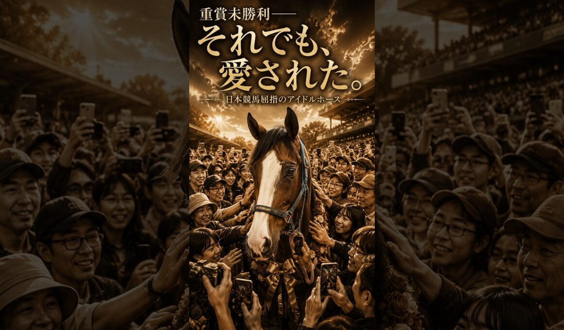 重賞未勝利――それでも、日本中に愛された小さな牝馬。