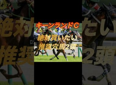 キーンランドカップ2026 絶対買いたい推奨穴馬2頭紹介